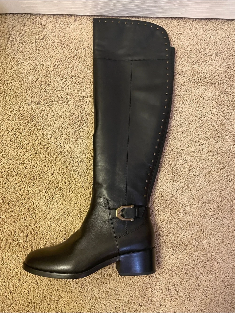 Gibson Latimer Tall Black Over-the-Knee Riding Boots